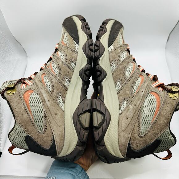 Size 8 - Merrell Moab 3 Mid Women’s Hiking Boots Shoes Waterproof, Bungee Cord - Picture 6 of 7
